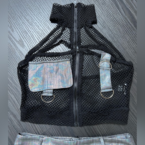 Rave fishnet set - Picture 3 of 5